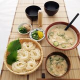 冷や汁風うどん